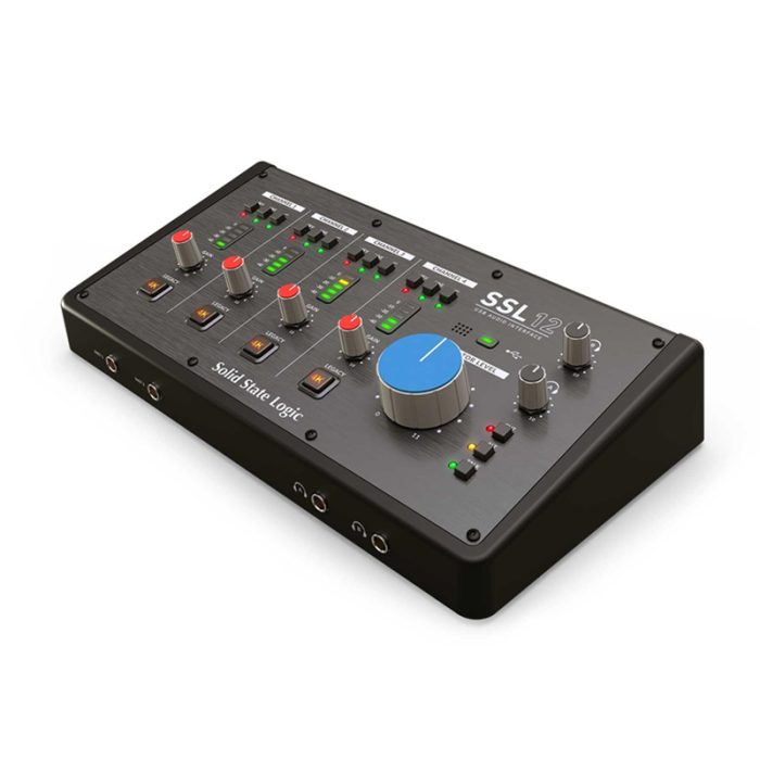 SSL 12 四路话筒输入 12 进 / 8 出 USB-C 32 Bit 192kHz ADDA桌面式音频接口带2个耳机输出插图4