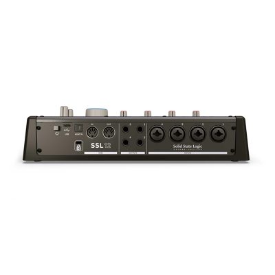 SSL 12 四路话筒输入 12 进 / 8 出 USB-C 32 Bit 192kHz ADDA桌面式音频接口带2个耳机输出插图5