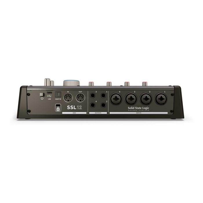 SSL 12 四路话筒输入 12 进 / 8 出 USB-C 32 Bit 192kHz ADDA桌面式音频接口带2个耳机输出插图5