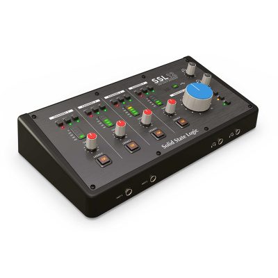 SSL 12 四路话筒输入 12 进 / 8 出 USB-C 32 Bit 192kHz ADDA桌面式音频接口带2个耳机输出插图3