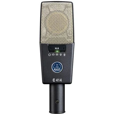 C414 XLS专业大振膜电容麦克风 歌手人声录音棚话筒