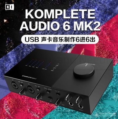 KOMPLETE AUDIO 6 MK2 USB声卡音乐制作 6进6出 24bit/192kHz缩略图