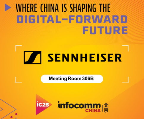 森海塞尔亮相北京 InfoComm China 2025,开启「连接与协作全球路演」中国区首站缩略图 森海塞尔亮相北京 InfoComm China 2025,开启「连接与协作全球路演」中国区首站缩略图