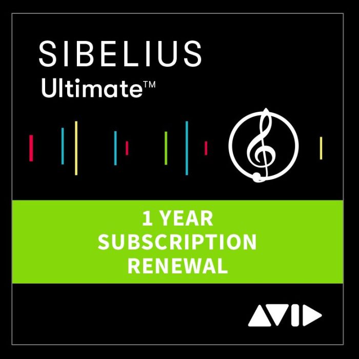 Sibelius Ultimate 1Y Subscription RENEW缩略图