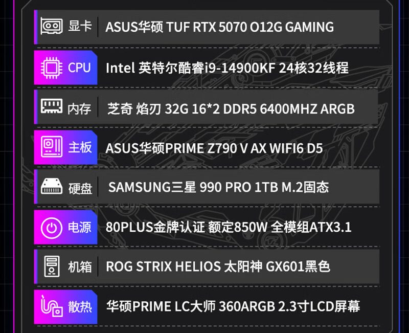 ROG全家桶太阳神主机插图