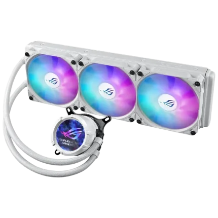 ASUS华硕ROG STRIX飞龙三代360 LCD吹雪一体式CPU水冷散热Asetek