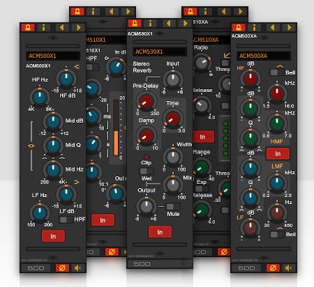 ACMT ACM500X Series Plug Ins v3.3.0 虚拟模拟混音环境缩略图