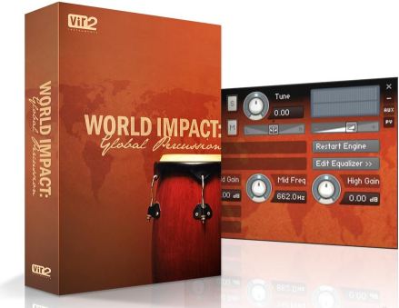 Vir2 Instruments World Impact: Global Percussion v1.2 KONTAKT 世界民族打击乐缩略图