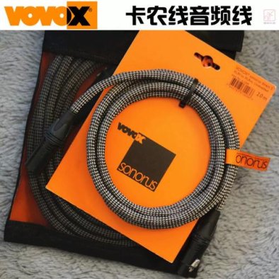 VOVOX 卡农头话筒线公对母XLR麦克风线Sonorus Directs 3.5/5/6米